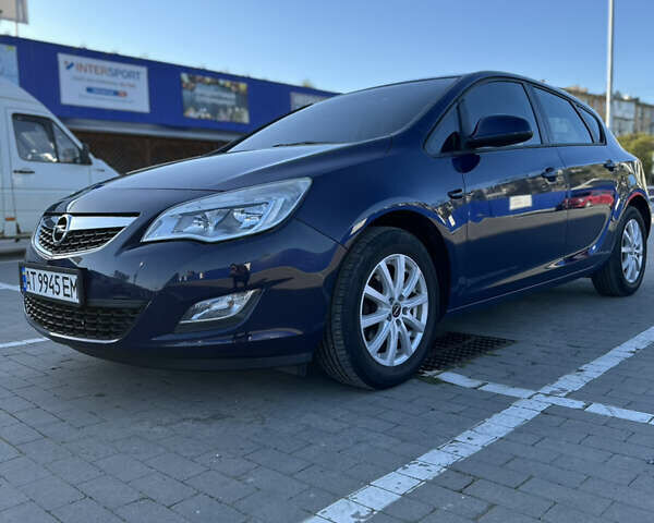 Синий Опель Астра, объемом двигателя 1.4 л и пробегом 216 тыс. км за 5700 $, фото 1 на Automoto.ua