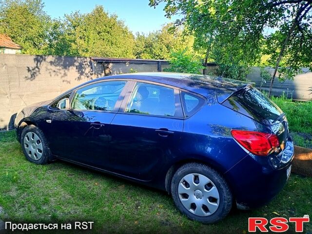 Синий Опель Астра, объемом двигателя 1.4 л и пробегом 210 тыс. км за 6700 $, фото 1 на Automoto.ua