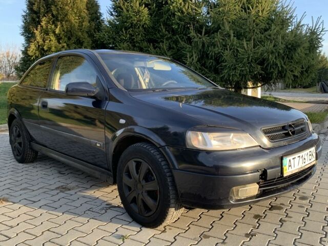 Синий Опель Астра, объемом двигателя 1.8 л и пробегом 270 тыс. км за 1350 $, фото 1 на Automoto.ua