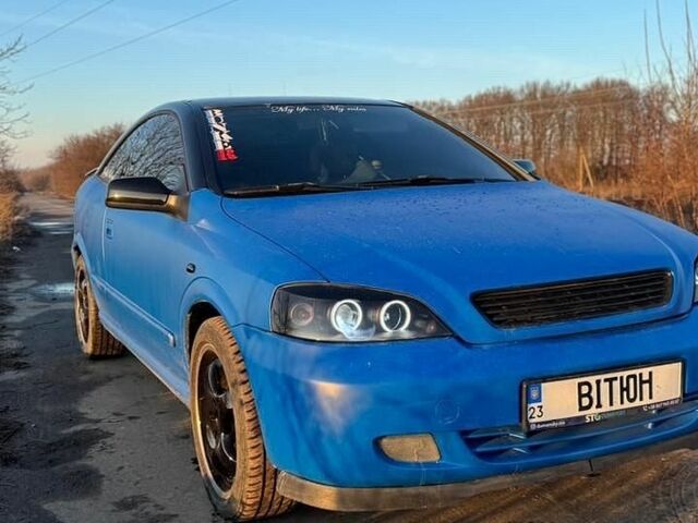 Синій Опель Астра, об'ємом двигуна 1.8 л та пробігом 370 тис. км за 3200 $, фото 1 на Automoto.ua