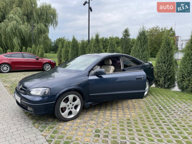 Синий Опель Астра, объемом двигателя 1.8 л и пробегом 305 тыс. км за 3300 $, фото 1 на Automoto.ua