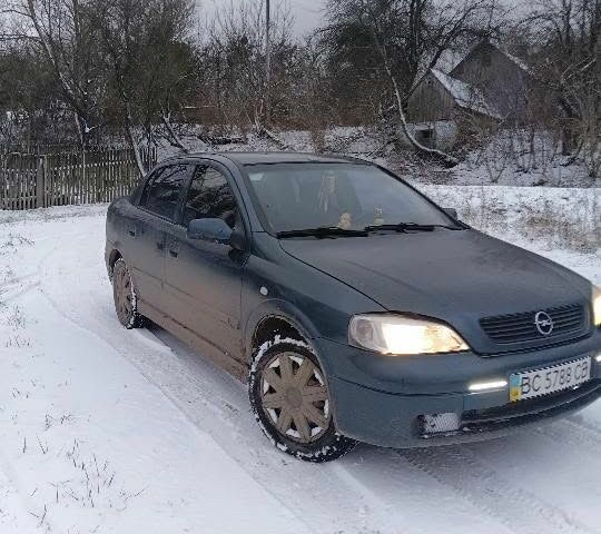 Синій Опель Астра, об'ємом двигуна 1.4 л та пробігом 2 тис. км за 1500 $, фото 1 на Automoto.ua