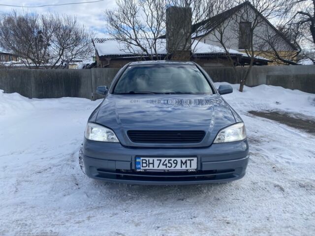 Синий Опель Астра, объемом двигателя 1.4 л и пробегом 260 тыс. км за 2700 $, фото 1 на Automoto.ua