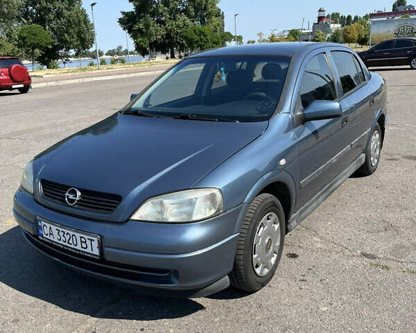 Синій Опель Астра, об'ємом двигуна 1.4 л та пробігом 205 тис. км за 3400 $, фото 1 на Automoto.ua