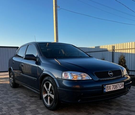 Синій Опель Астра, об'ємом двигуна 1.6 л та пробігом 303 тис. км за 3300 $, фото 1 на Automoto.ua