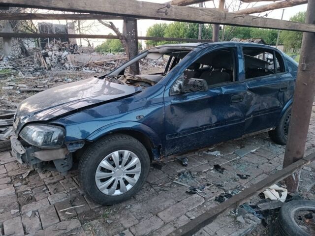 Синий Опель Астра, объемом двигателя 0 л и пробегом 183 тыс. км за 1500 $, фото 1 на Automoto.ua
