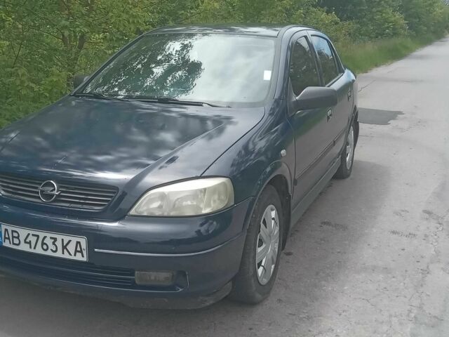 Синий Опель Астра, объемом двигателя 1.6 л и пробегом 2 тыс. км за 2850 $, фото 1 на Automoto.ua