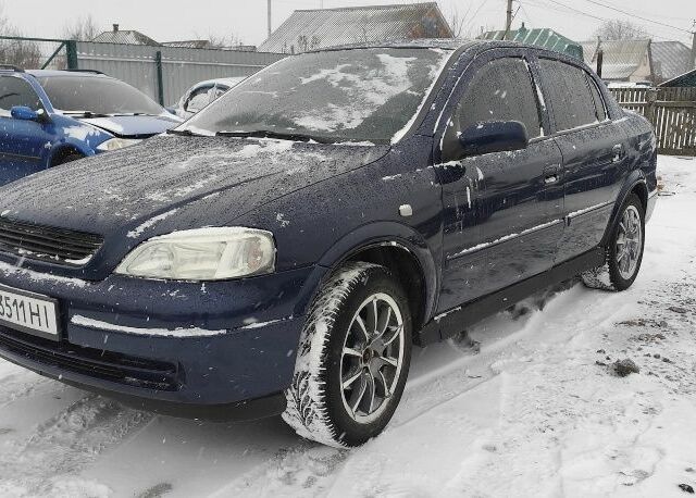 Синій Опель Астра, об'ємом двигуна 1.4 л та пробігом 190 тис. км за 3350 $, фото 1 на Automoto.ua