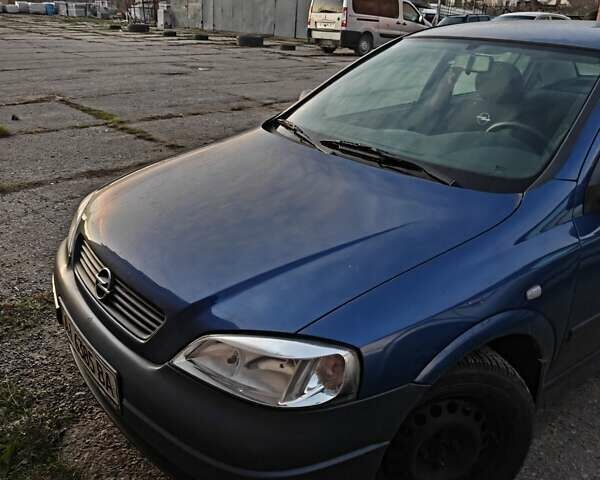 Синій Опель Астра, об'ємом двигуна 1.4 л та пробігом 86 тис. км за 6000 $, фото 1 на Automoto.ua