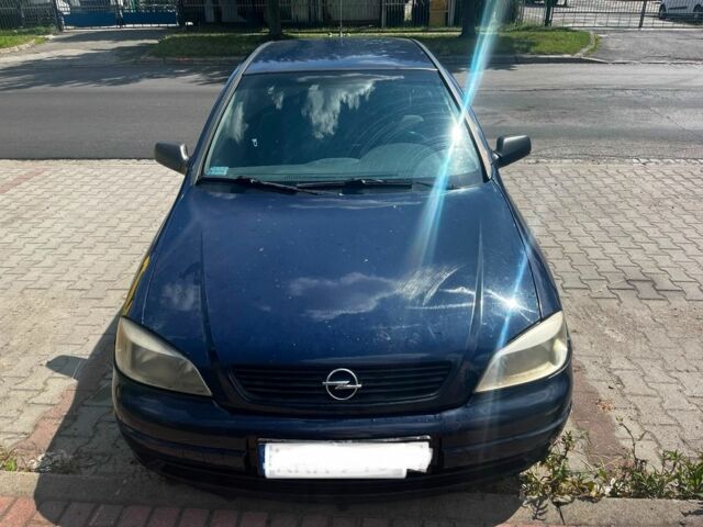 Синій Опель Астра, об'ємом двигуна 1.7 л та пробігом 320 тис. км за 1792 $, фото 1 на Automoto.ua
