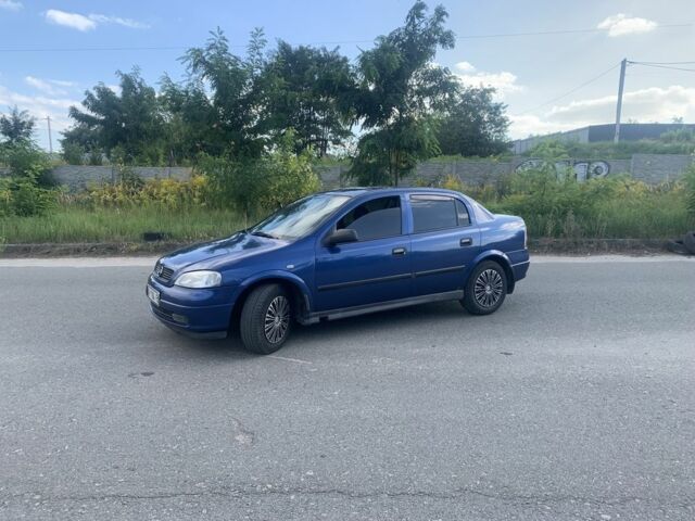 Синий Опель Астра, объемом двигателя 1.4 л и пробегом 3 тыс. км за 4200 $, фото 1 на Automoto.ua