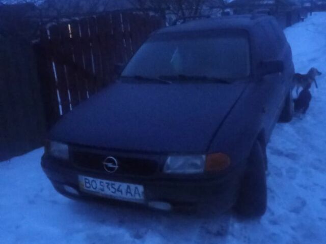 Синій Опель Астра, об'ємом двигуна 1.6 л та пробігом 999 тис. км за 1000 $, фото 1 на Automoto.ua