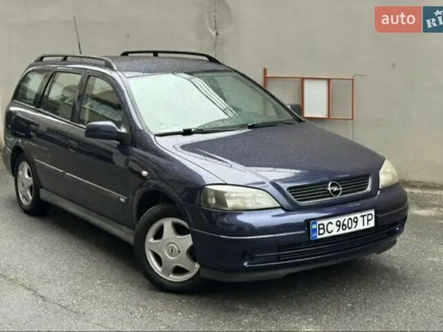 Синій Опель Астра, об'ємом двигуна 1.6 л та пробігом 368 тис. км за 1200 $, фото 1 на Automoto.ua