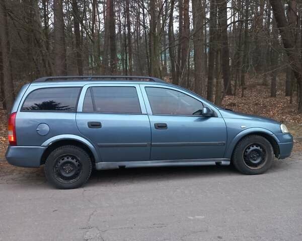 Синій Опель Астра, об'ємом двигуна 1.6 л та пробігом 301 тис. км за 1500 $, фото 1 на Automoto.ua