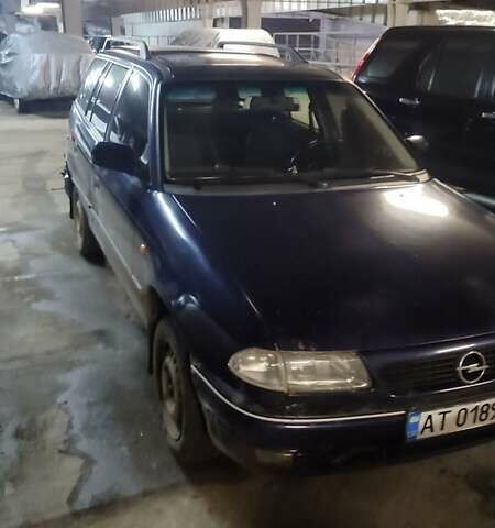 Синій Опель Астра, об'ємом двигуна 1.6 л та пробігом 278 тис. км за 1100 $, фото 1 на Automoto.ua