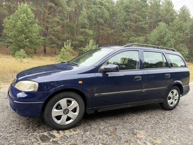 Синій Опель Астра, об'ємом двигуна 1.6 л та пробігом 247 тис. км за 2749 $, фото 1 на Automoto.ua