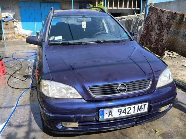 Синій Опель Астра, об'ємом двигуна 1.6 л та пробігом 3 тис. км за 1100 $, фото 1 на Automoto.ua