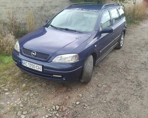 Синій Опель Астра, об'ємом двигуна 1.7 л та пробігом 270 тис. км за 1650 $, фото 1 на Automoto.ua