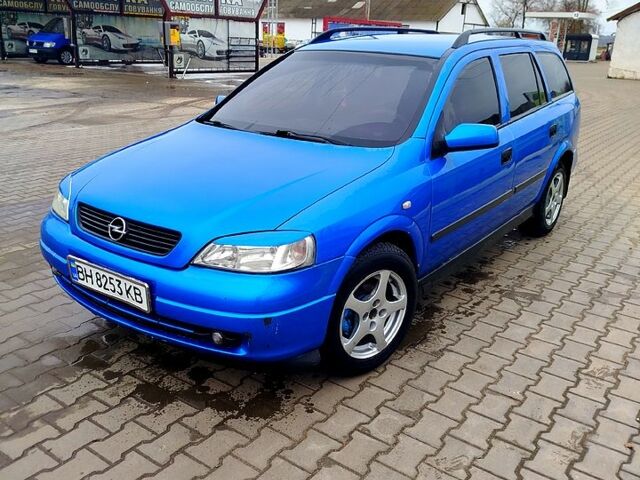 Синій Опель Астра, об'ємом двигуна 1.6 л та пробігом 152 тис. км за 2850 $, фото 1 на Automoto.ua