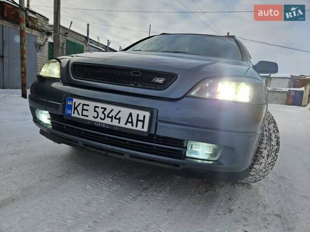 Синій Опель Астра, об'ємом двигуна 2 л та пробігом 411 тис. км за 3500 $, фото 1 на Automoto.ua
