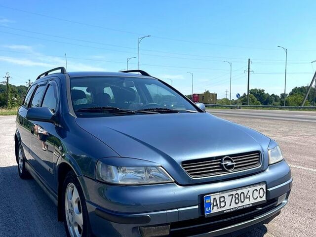 Синий Опель Астра, объемом двигателя 1.6 л и пробегом 303 тыс. км за 2900 $, фото 1 на Automoto.ua