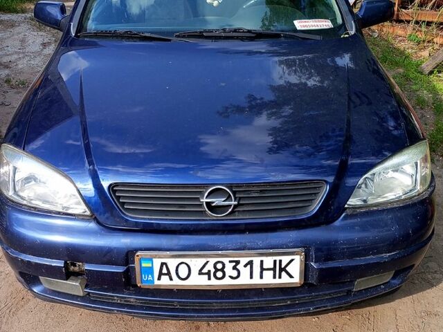 Синій Опель Астра, об'ємом двигуна 1.7 л та пробігом 300 тис. км за 3700 $, фото 1 на Automoto.ua