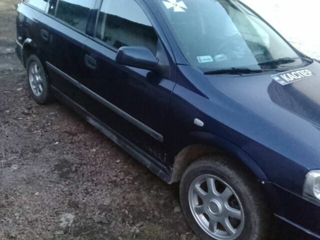 Синій Опель Астра, об'ємом двигуна 1.7 л та пробігом 100 тис. км за 2004 $, фото 1 на Automoto.ua