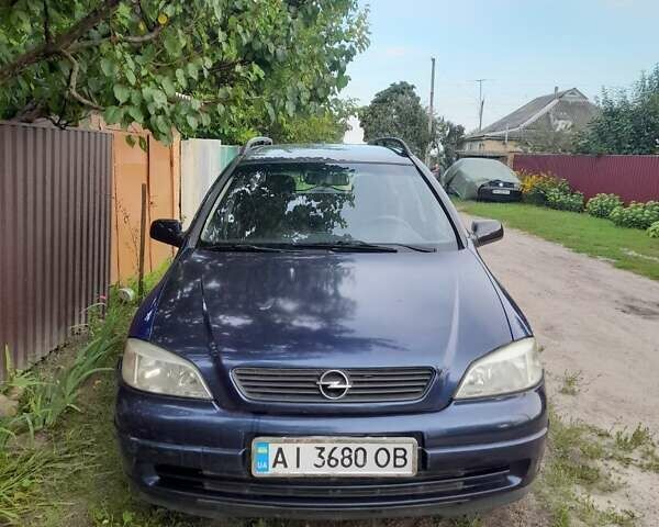 Синій Опель Астра, об'ємом двигуна 2 л та пробігом 293 тис. км за 2700 $, фото 1 на Automoto.ua