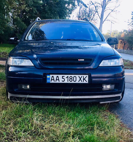 Синий Опель Астра, объемом двигателя 2.2 л и пробегом 307 тыс. км за 4999 $, фото 1 на Automoto.ua