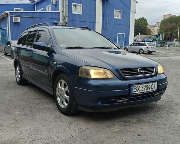 Синій Опель Астра, об'ємом двигуна 1.6 л та пробігом 230 тис. км за 3999 $, фото 1 на Automoto.ua