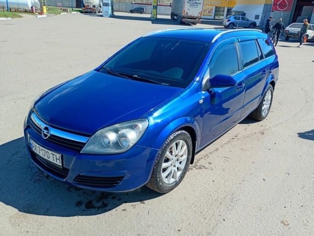 Синий Опель Астра, объемом двигателя 1.6 л и пробегом 292 тыс. км за 4200 $, фото 1 на Automoto.ua