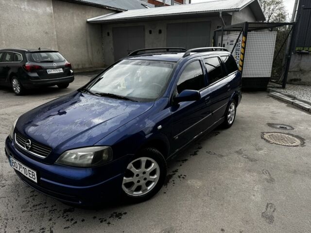 Синій Опель Астра, об'ємом двигуна 1.6 л та пробігом 225 тис. км за 2600 $, фото 1 на Automoto.ua