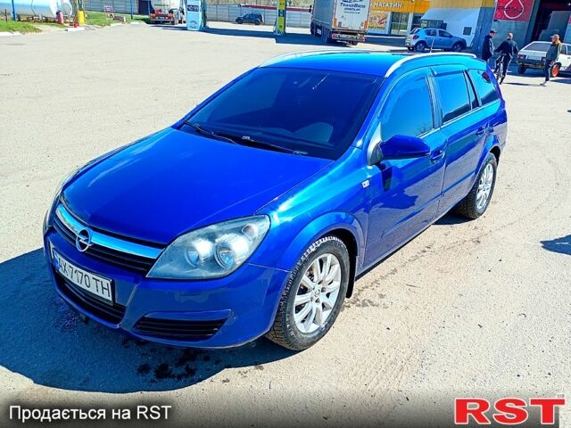 Синий Опель Астра, объемом двигателя 1.6 л и пробегом 292 тыс. км за 4200 $, фото 1 на Automoto.ua