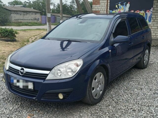 Синий Опель Астра, объемом двигателя 1.9 л и пробегом 340 тыс. км за 3200 $, фото 1 на Automoto.ua