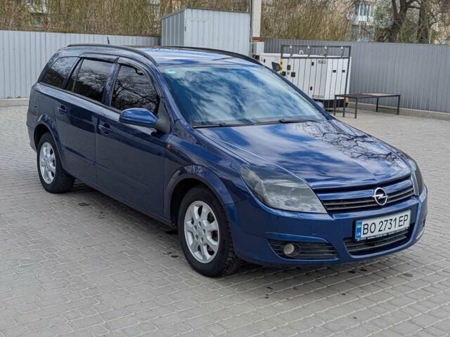 Синий Опель Астра, объемом двигателя 1.6 л и пробегом 248 тыс. км за 4600 $, фото 1 на Automoto.ua