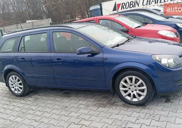 Синий Опель Астра, объемом двигателя 1.6 л и пробегом 250 тыс. км за 4500 $, фото 1 на Automoto.ua