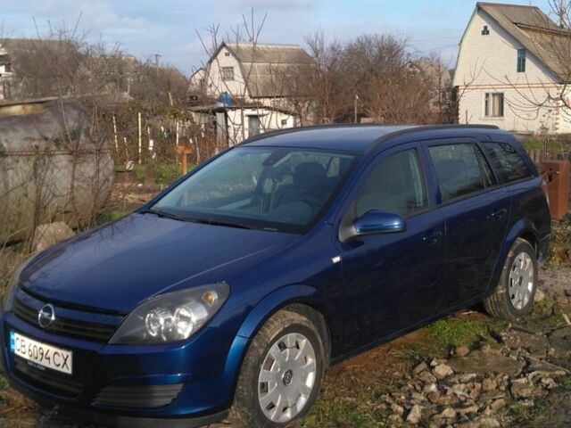 Синий Опель Астра, объемом двигателя 1.6 л и пробегом 188 тыс. км за 4600 $, фото 1 на Automoto.ua