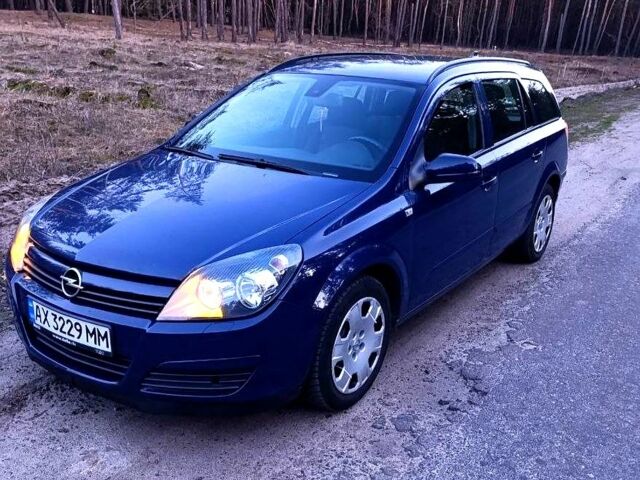 Синий Опель Астра, объемом двигателя 1.6 л и пробегом 226 тыс. км за 5300 $, фото 1 на Automoto.ua