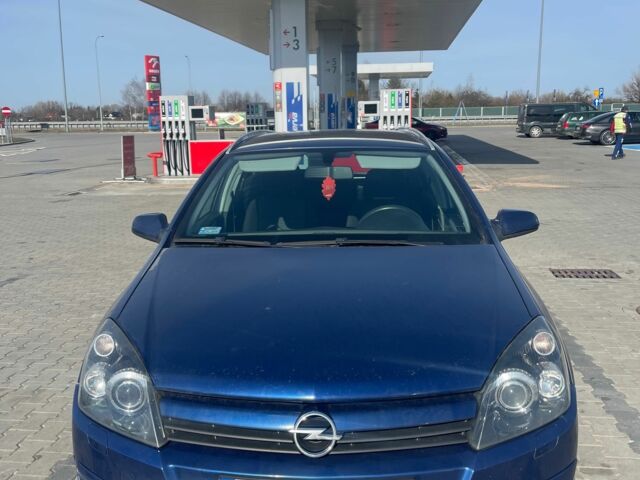 Синий Опель Астра, объемом двигателя 1.9 л и пробегом 298 тыс. км за 1300 $, фото 1 на Automoto.ua