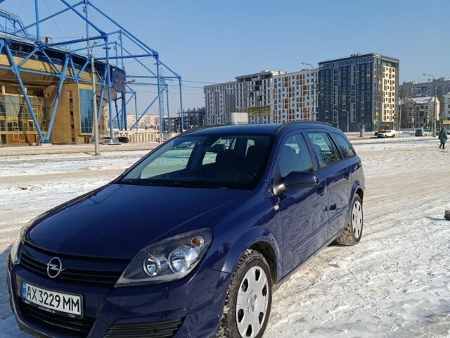 Синий Опель Астра, объемом двигателя 1.6 л и пробегом 224 тыс. км за 4600 $, фото 1 на Automoto.ua