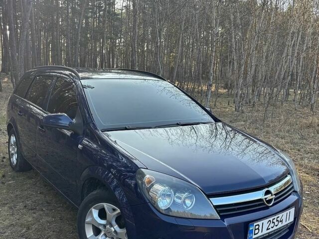 Синий Опель Астра, объемом двигателя 1.8 л и пробегом 228 тыс. км за 5500 $, фото 1 на Automoto.ua