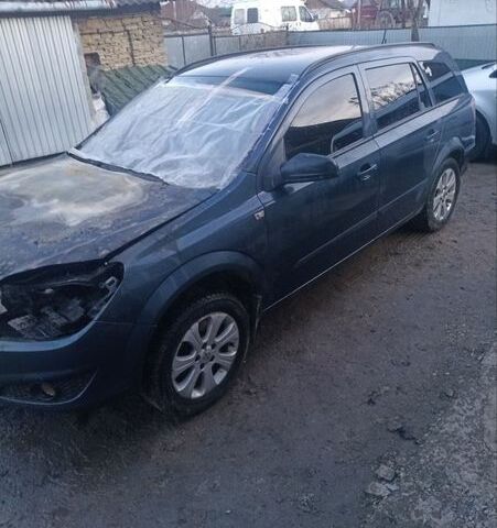 Синий Опель Астра, объемом двигателя 1.91 л и пробегом 290 тыс. км за 1600 $, фото 1 на Automoto.ua