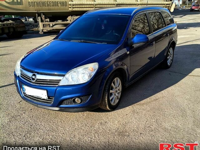 Синий Опель Астра, объемом двигателя 1.6 л и пробегом 245 тыс. км за 5100 $, фото 1 на Automoto.ua