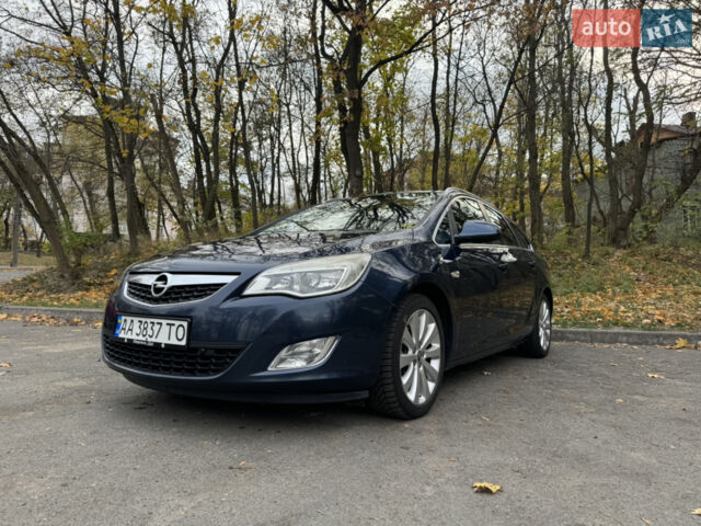 Синий Опель Астра, объемом двигателя 1.3 л и пробегом 241 тыс. км за 6200 $, фото 1 на Automoto.ua