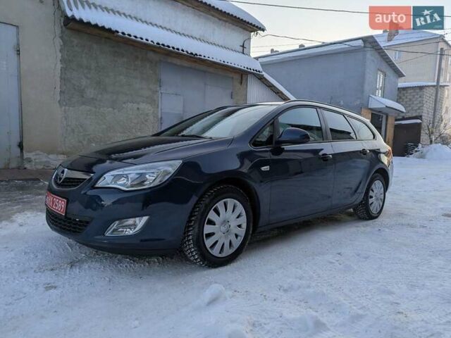 Синий Опель Астра, объемом двигателя 1.6 л и пробегом 166 тыс. км за 6900 $, фото 1 на Automoto.ua