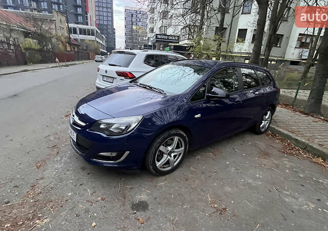 Синий Опель Астра, объемом двигателя 1.69 л и пробегом 250 тыс. км за 7500 $, фото 1 на Automoto.ua