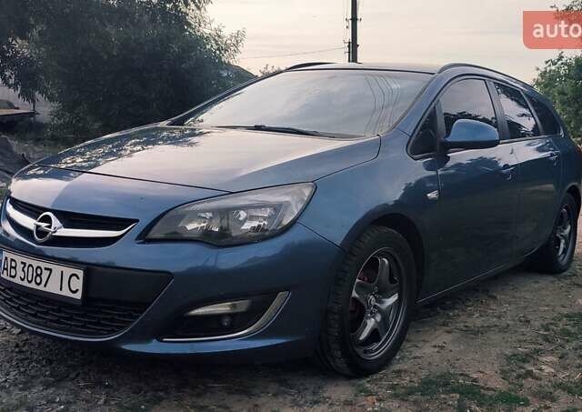 Синий Опель Астра, объемом двигателя 1.3 л и пробегом 265 тыс. км за 6000 $, фото 1 на Automoto.ua