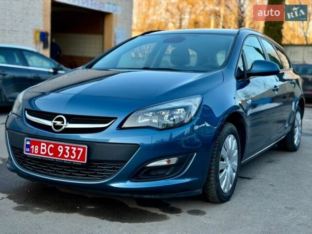 Синий Опель Астра, объемом двигателя 1.6 л и пробегом 204 тыс. км за 7299 $, фото 1 на Automoto.ua