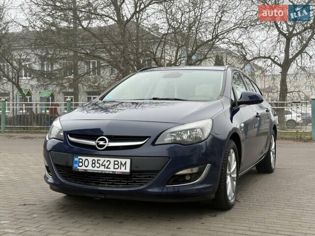 Синий Опель Астра, объемом двигателя 1.7 л и пробегом 230 тыс. км за 7999 $, фото 1 на Automoto.ua