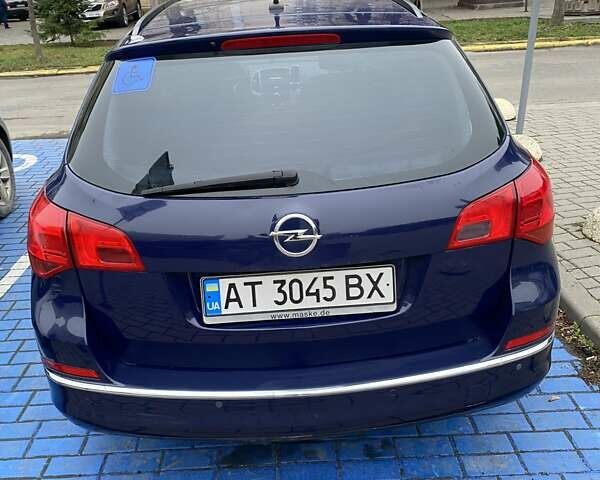 Синий Опель Астра, объемом двигателя 1.25 л и пробегом 177 тыс. км за 6800 $, фото 1 на Automoto.ua